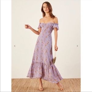 ISO Reformation “Butterfly” Midi Dress in Yvette. Looking to buy size 8 or 10